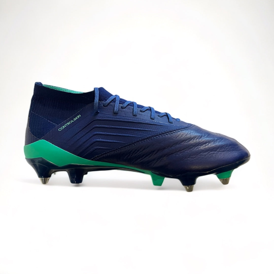 adidas Predator 18.1 SG Leather - Unity Ink/Aero Green