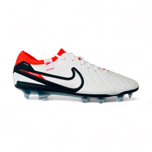 Nike Tiempo Legend X 10 Elite FG White/Black/Bright Crimson