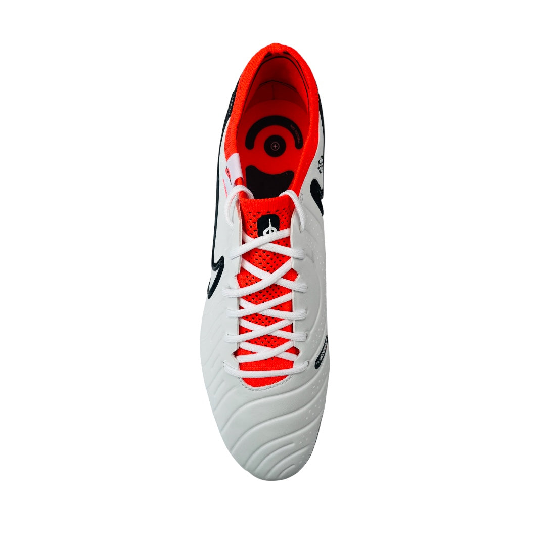 Nike Tiempo Legend X 10 Elite FG White/Black/Bright Crimson