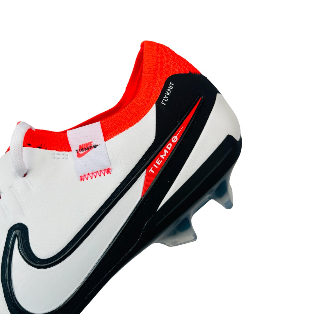 Nike Tiempo Legend X 10 Elite FG White/Black/Bright Crimson