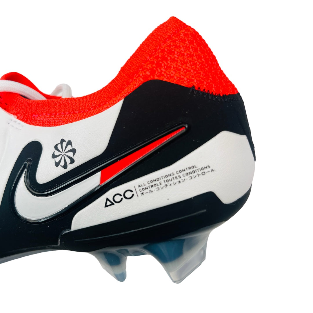 Nike Tiempo Legend X 10 Elite FG White/Black/Bright Crimson