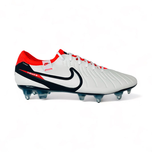 Nike Tiempo Legend X 10 Elite SG-Pro White/Black/Bright Crimson