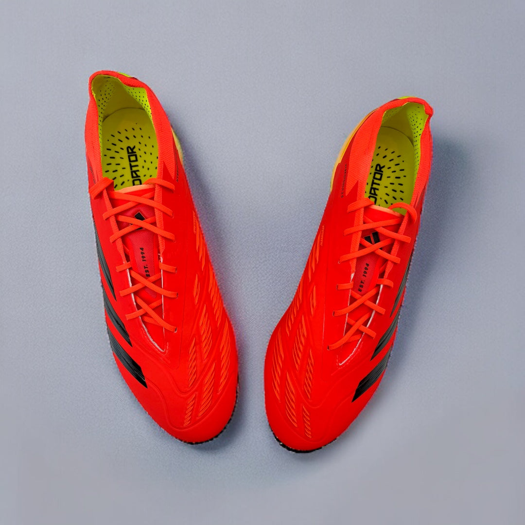 adidas Predator Elite FG SE - Solar Red / Core Black / Team Solar Yellow 2