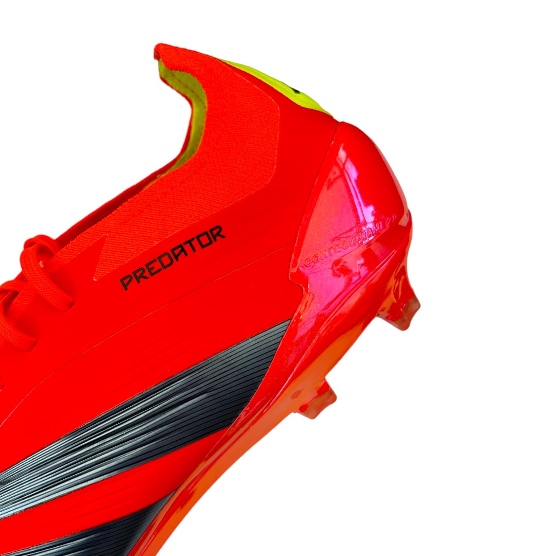 adidas Predator Elite FG SE - Solar Red / Core Black / Team Solar Yellow 2