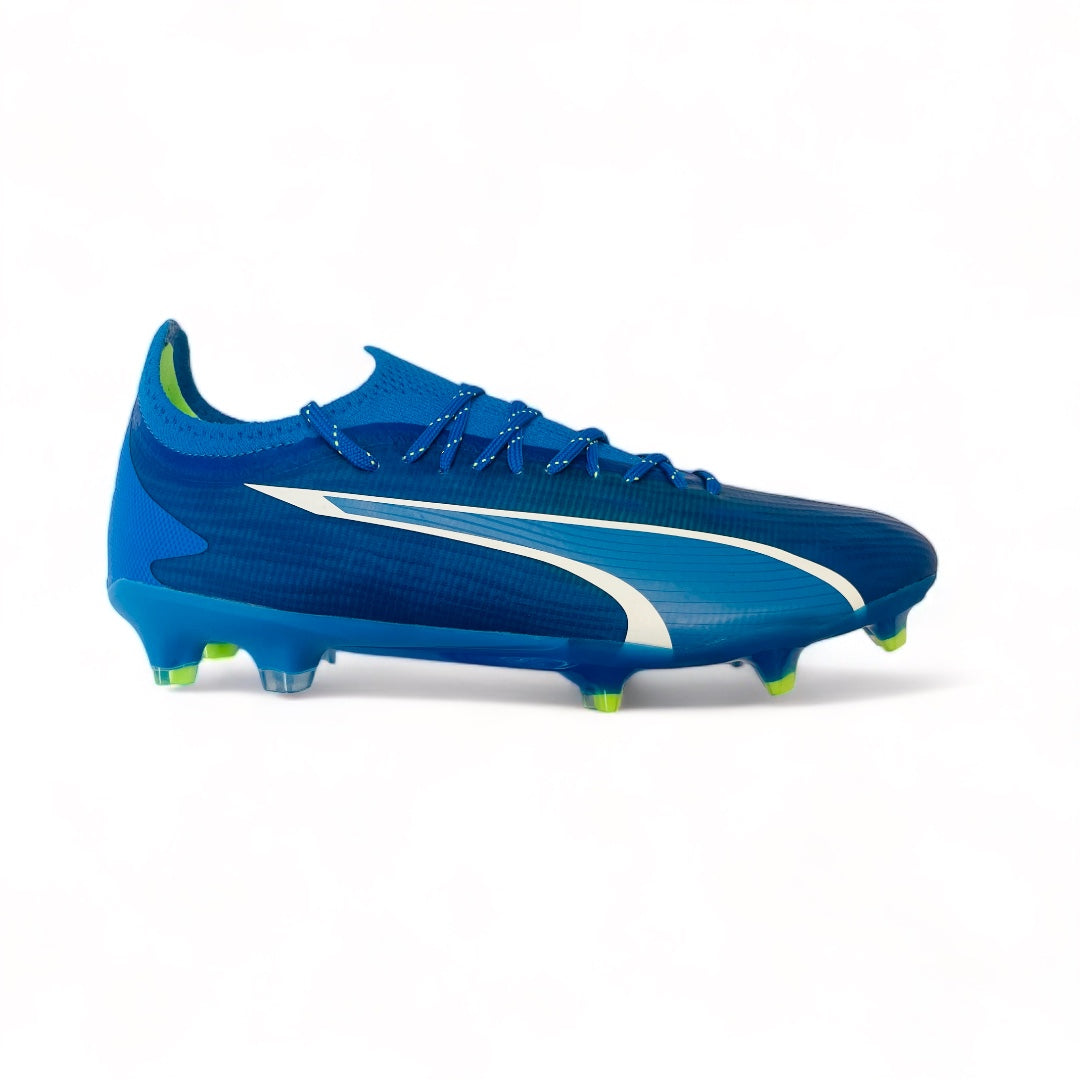 Puma Ultra Ultimate FG - Ultra Blue-PUMA White-Pro Green