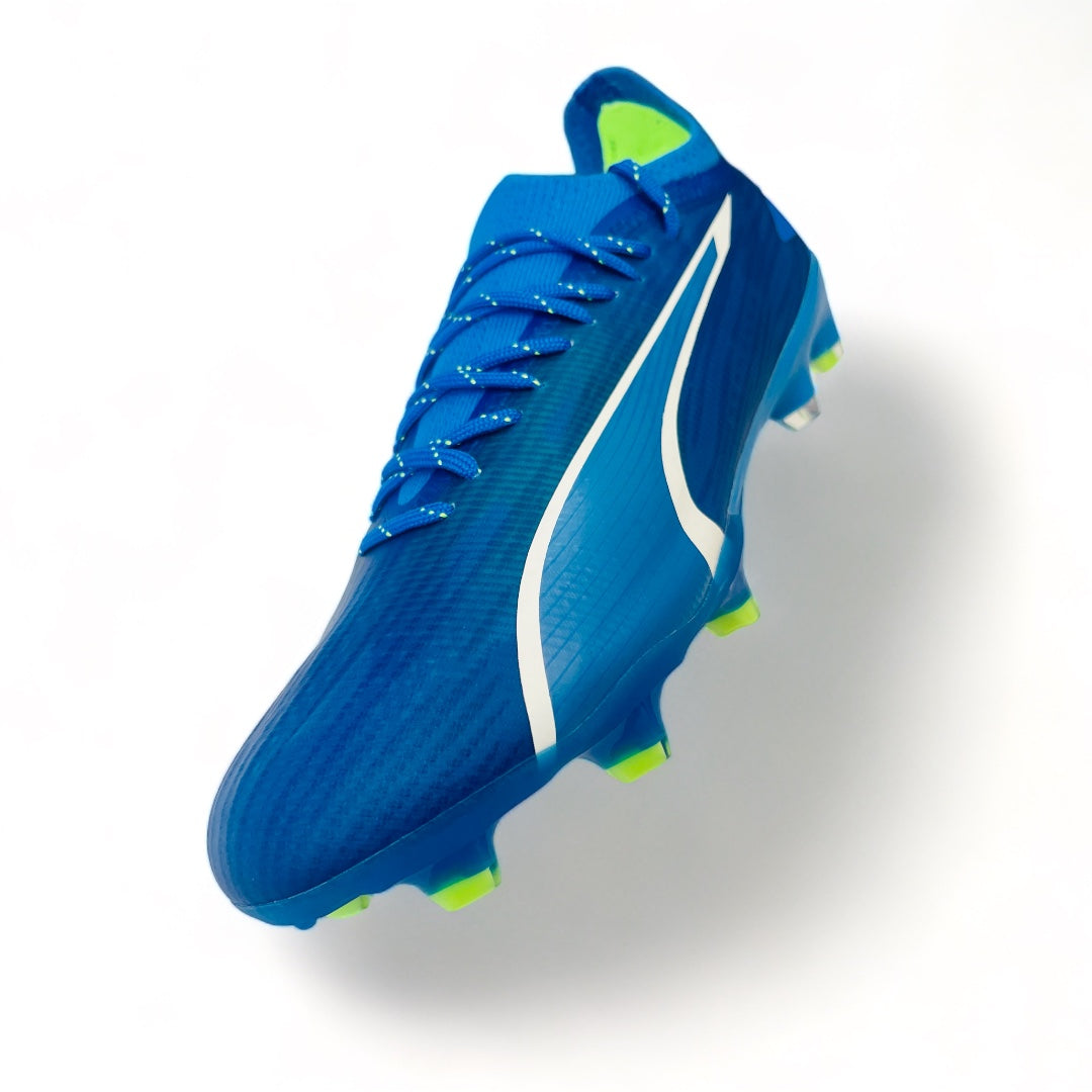 Puma Ultra Ultimate FG - Ultra Blue-PUMA White-Pro Green