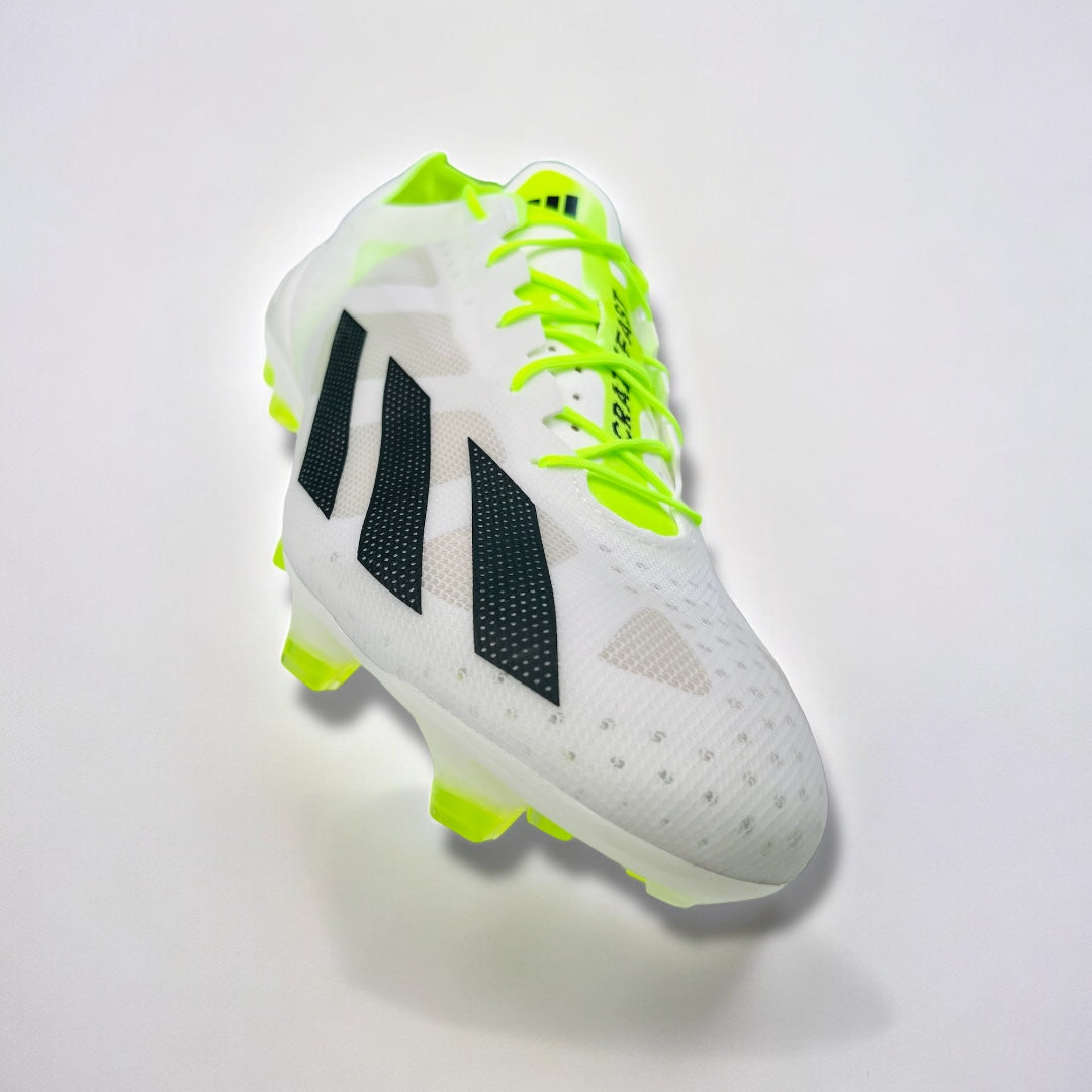 Adidas X Crazyfast+ FG Cloud White / Core Black / Lucid Lemon