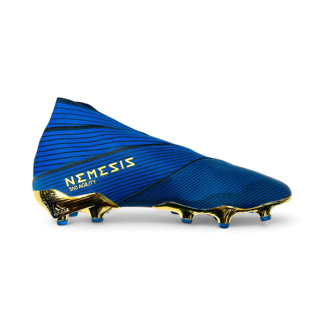 Blue and gold nemeziz hotsell