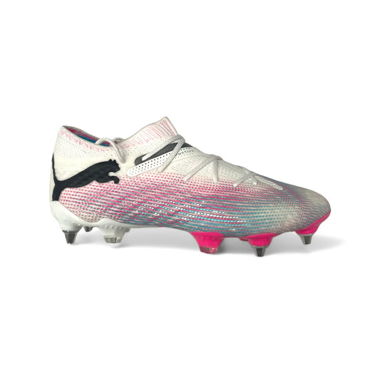 PUMA FUTURE 7 ULTIMATE LOW MxSG - PUMA White-PUMA Black-Poison Pink