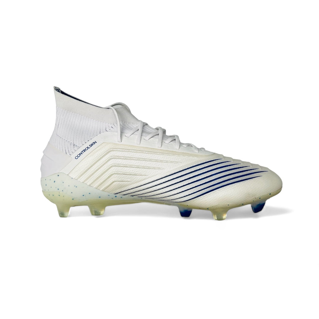 Adidas Predator 19.1 FG White/Bold Blue - Virtuso Pack