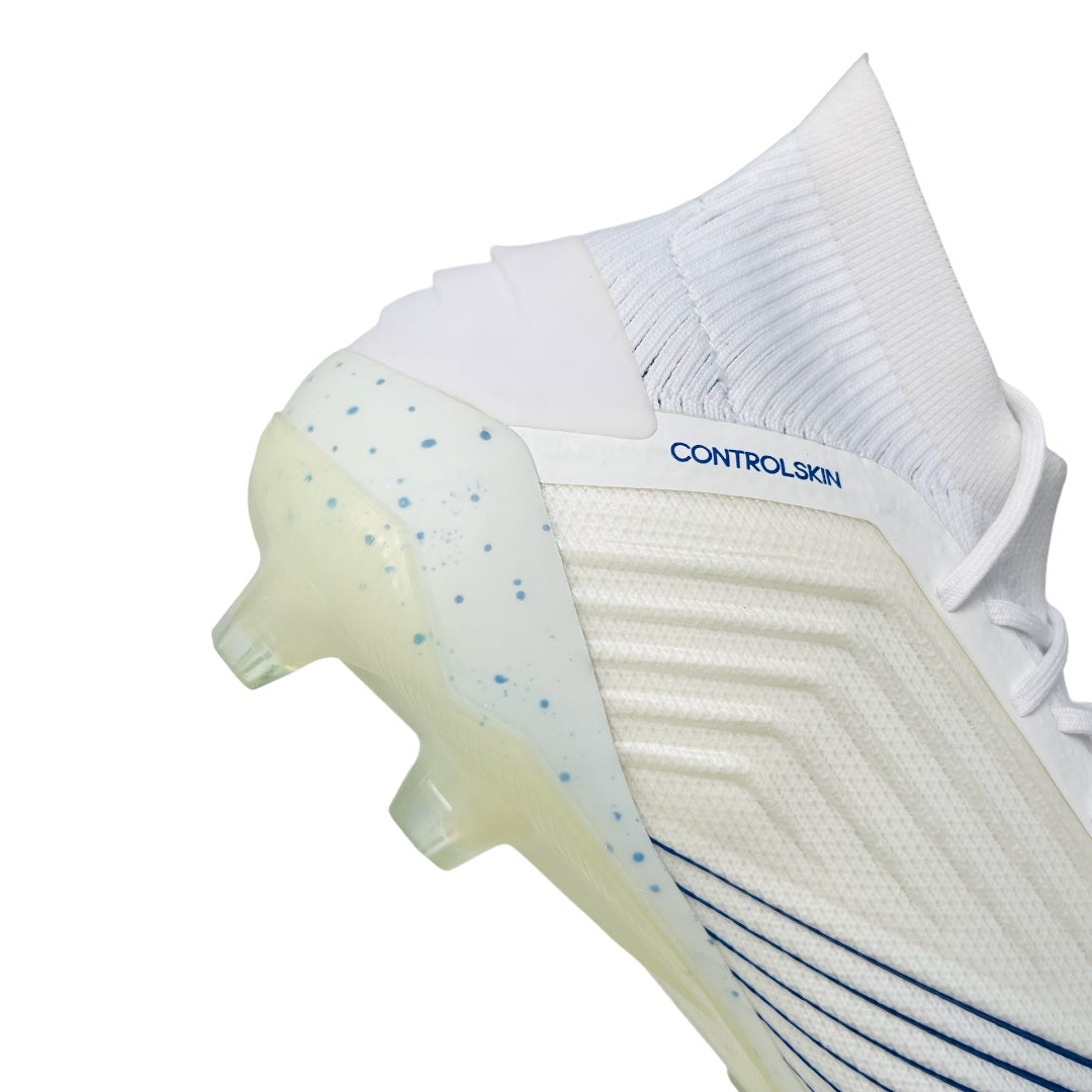 Adidas Predator 19.1 FG White/Bold Blue - Virtuso Pack