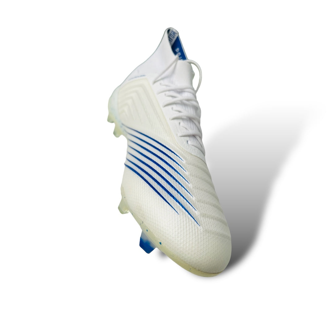 Adidas Predator 19.1 FG White Bold Blue Virtuso Pack TopSpecBoots