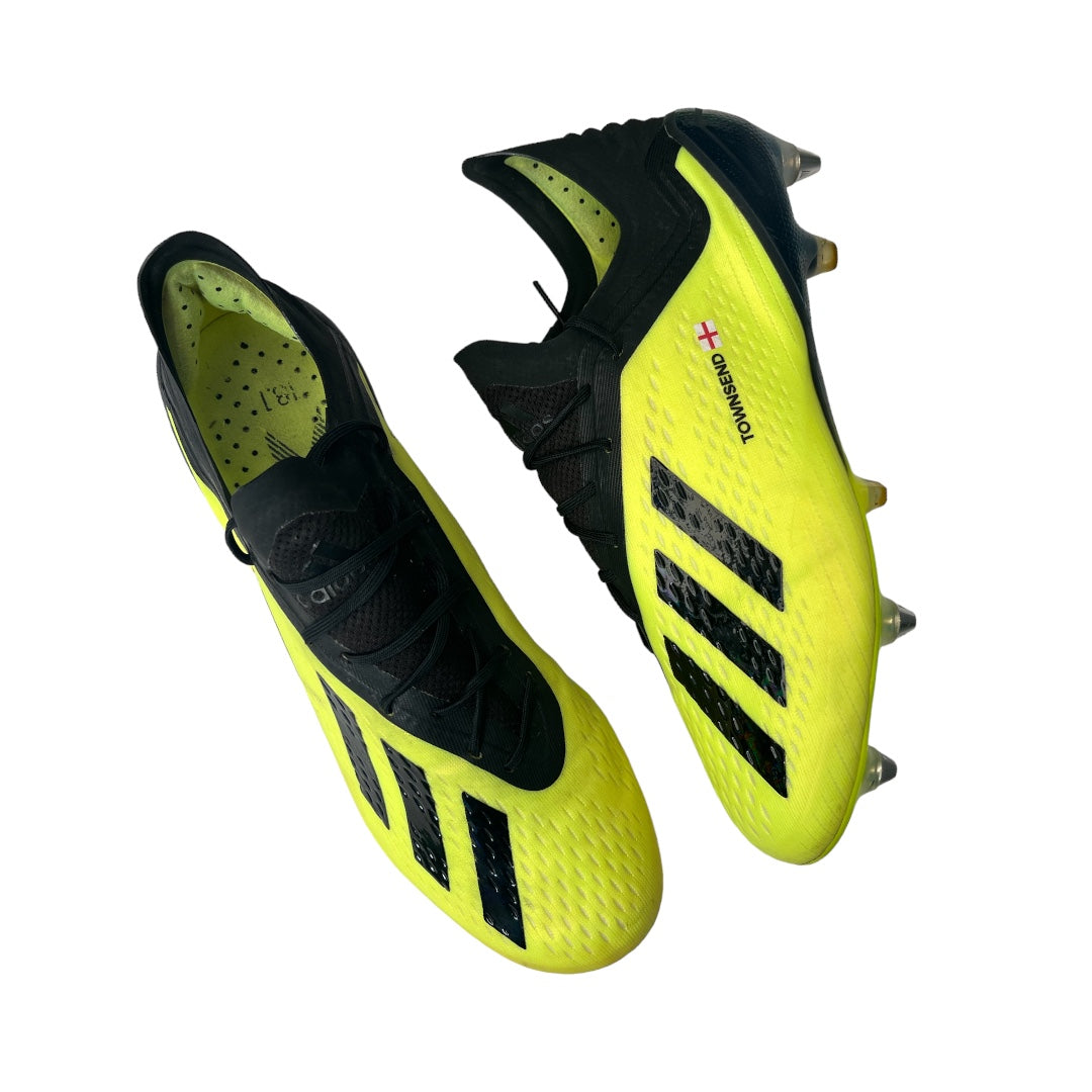 Adidas X 18.1 SG Yellow/Black -  match worn Andros Townsend