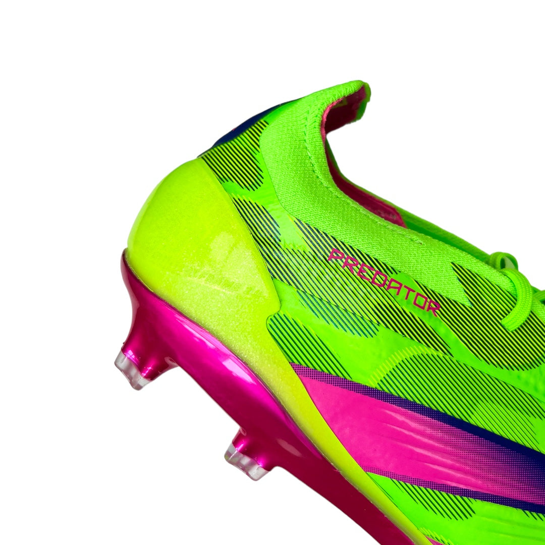 adidas Predator Elite FG Green Glow / Pink Glow / Lucid Lemon