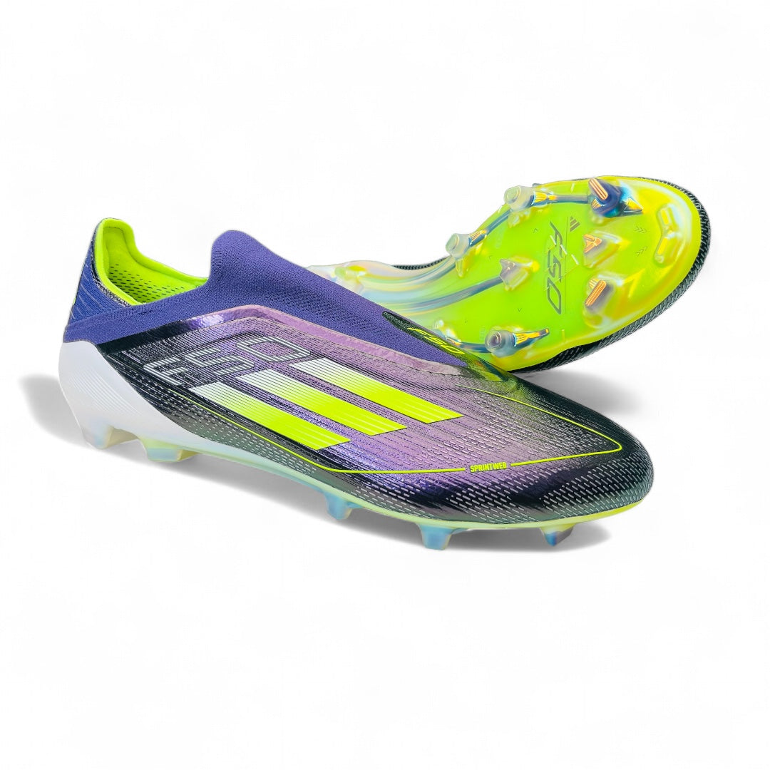 adidas F50 Elite Laceless FG Unity Purple/White/Lucid Lemon