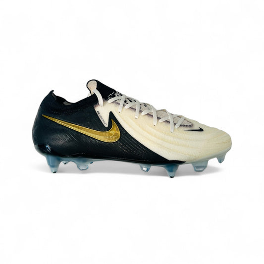 Nike Phantom GX 2 Elite SG-Pro Anti Clog - White/Metallic Gold Coin/Black