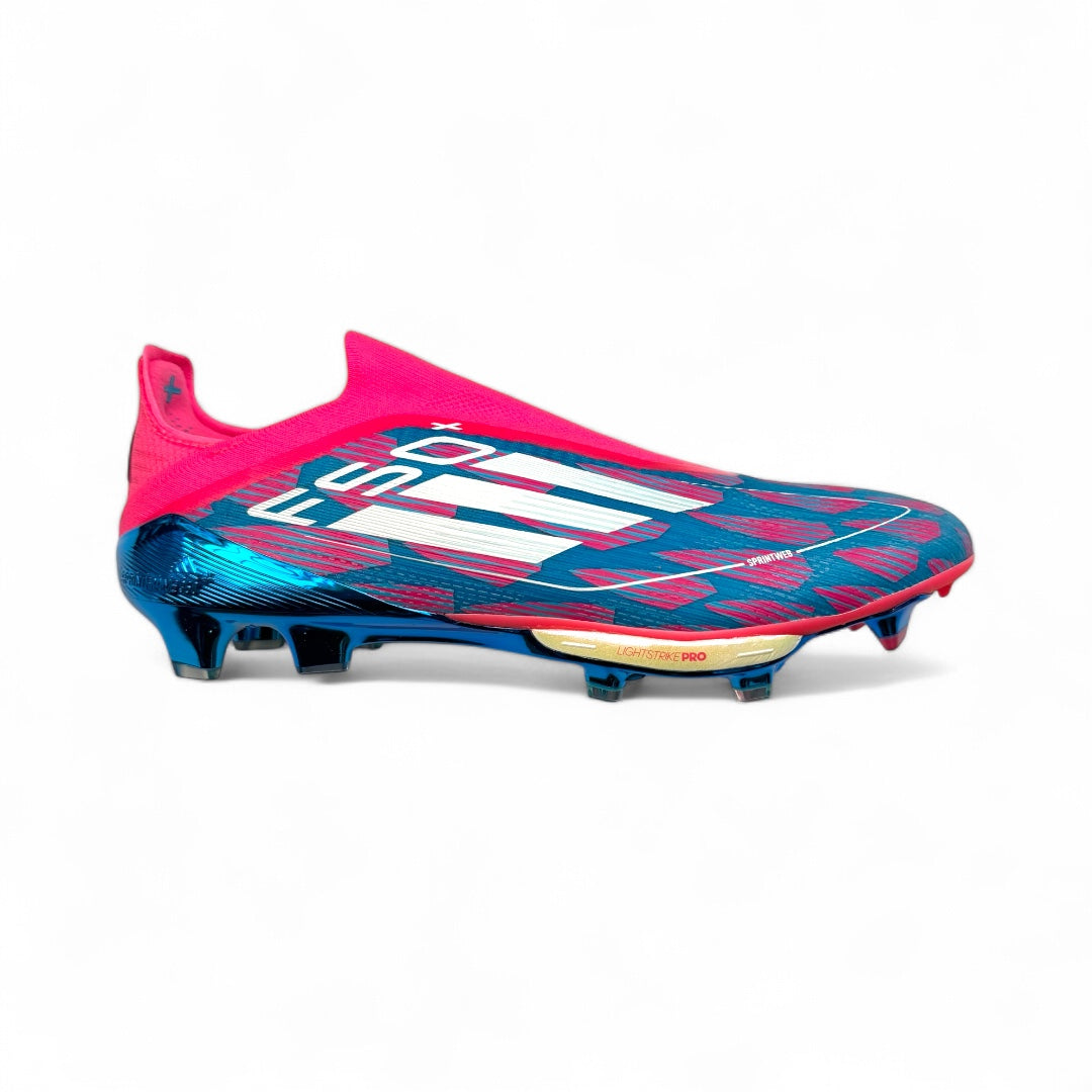 ADIDAS F50+ FG Solar Blue/Ftwr White/Solar Pink