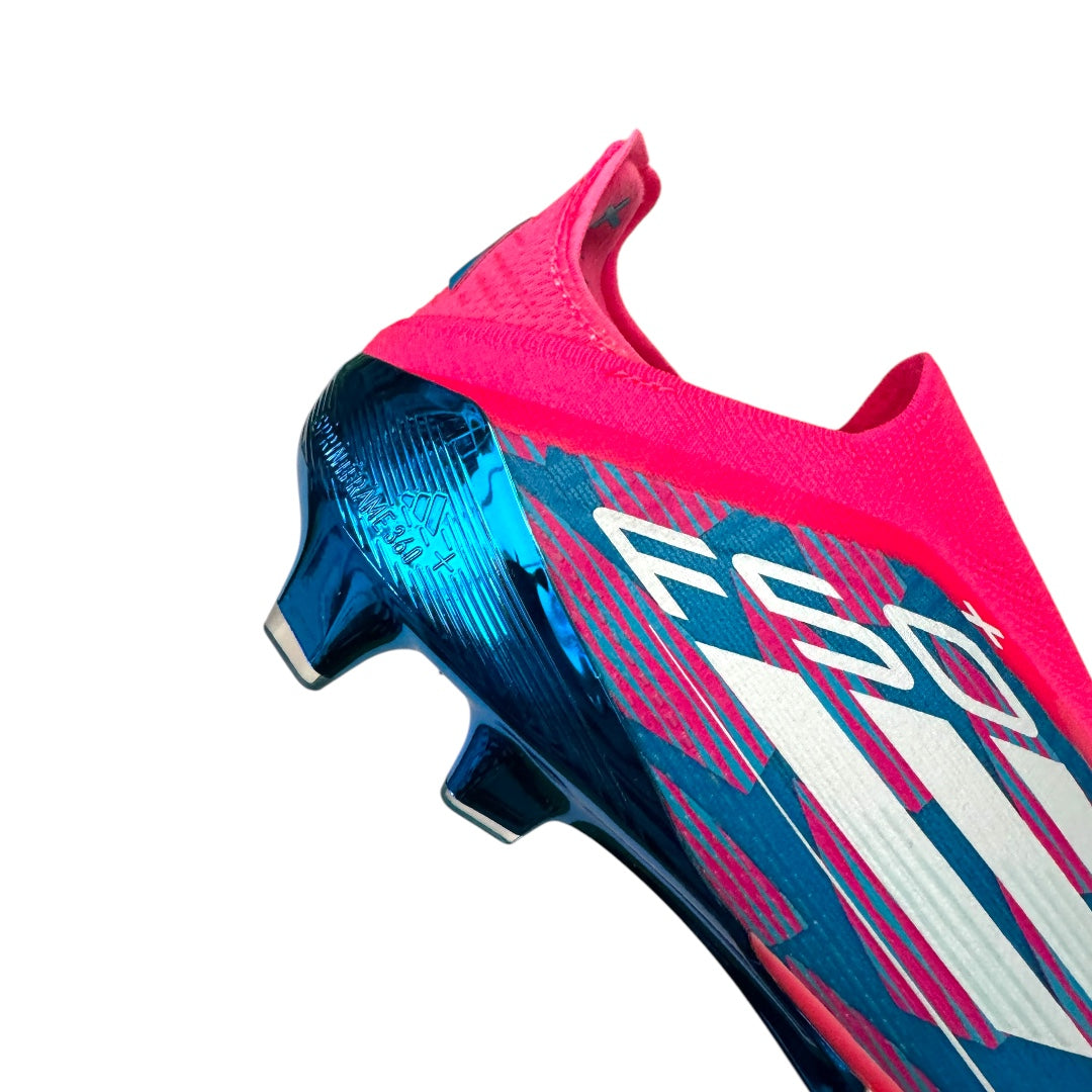 ADIDAS F50+ FG Solar Blue/Ftwr White/Solar Pink