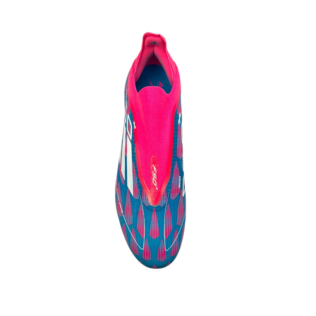 ADIDAS F50+ FG Solar Blue/Ftwr White/Solar Pink