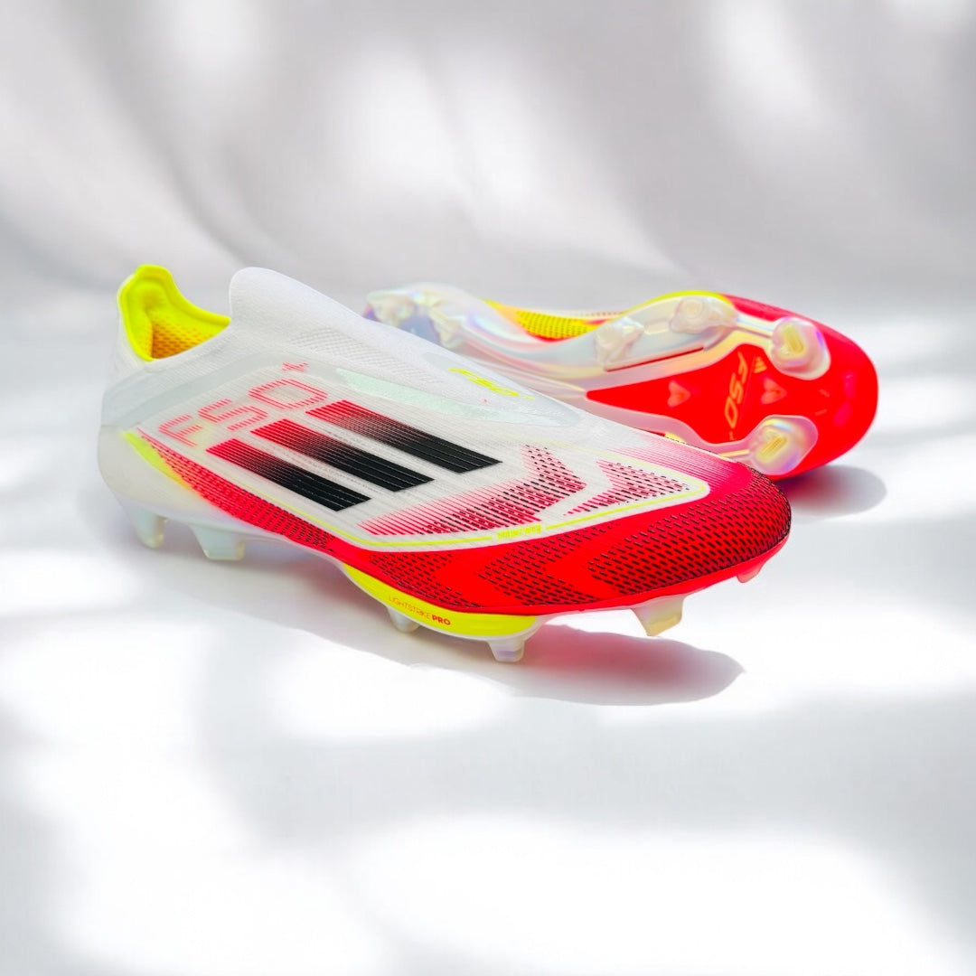 ADIDAS F50+ FG White/Solar Yellow 'Pure Victory pack'