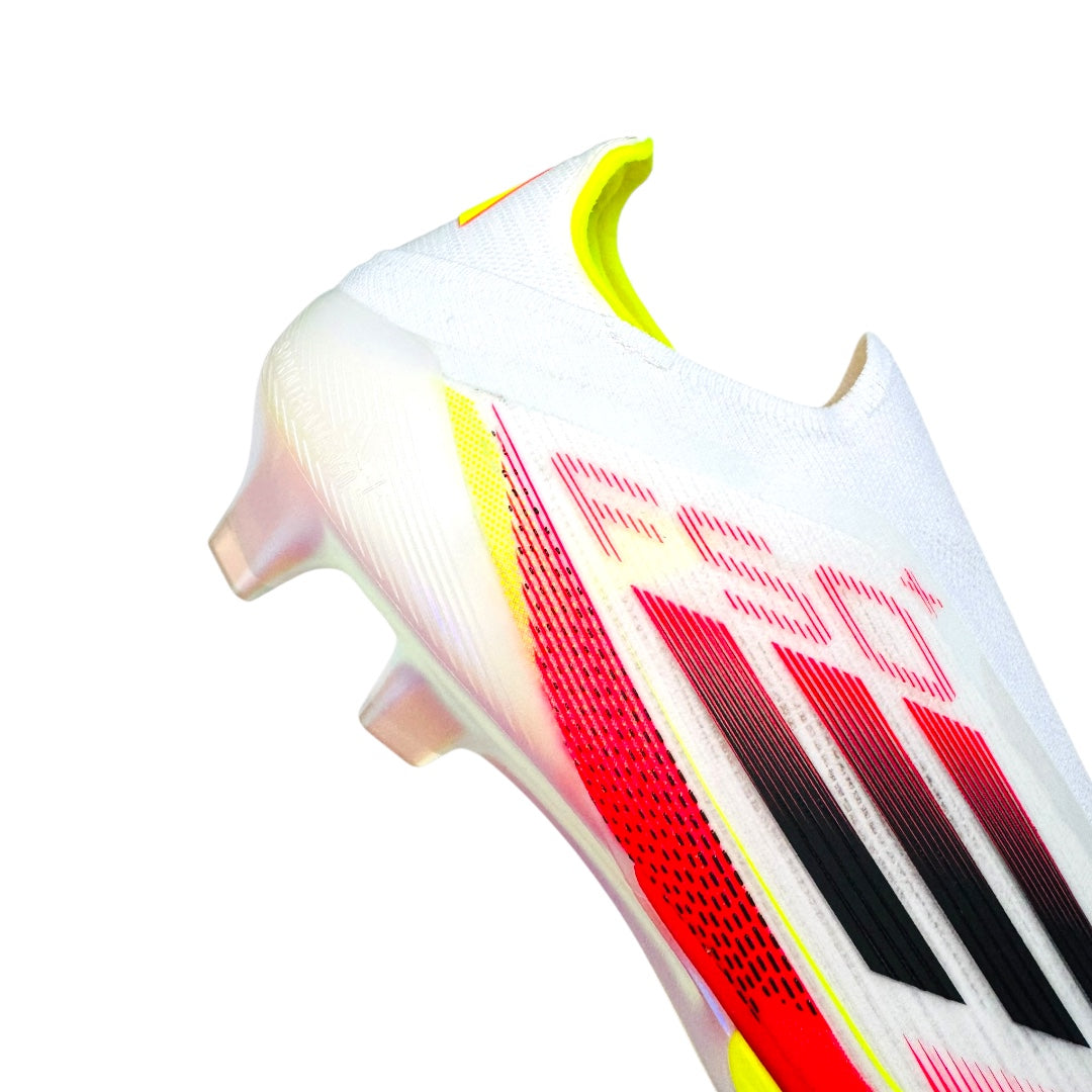 ADIDAS F50+ FG White/Solar Yellow 'Pure Victory pack'