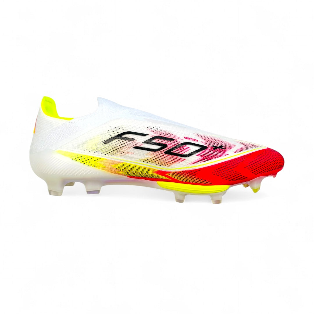 ADIDAS F50+ FG White/Solar Yellow 'Pure Victory pack'