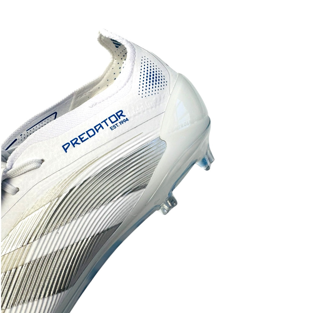 Adidas Predator Elite FT FG - White/Silver/Blue 'Polar Victory' Pack