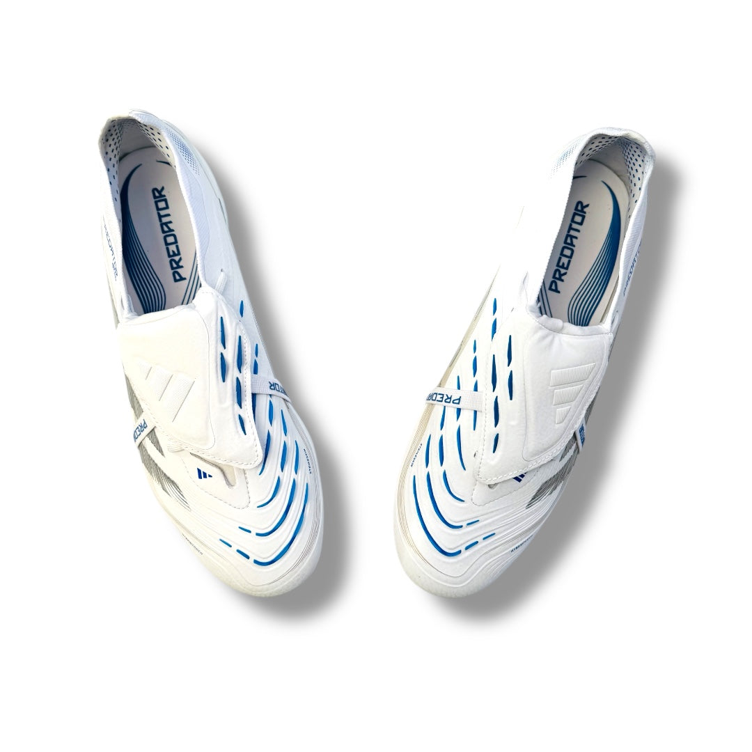 Adidas Predator Elite FT FG - White/Silver/Blue 'Polar Victory' Pack