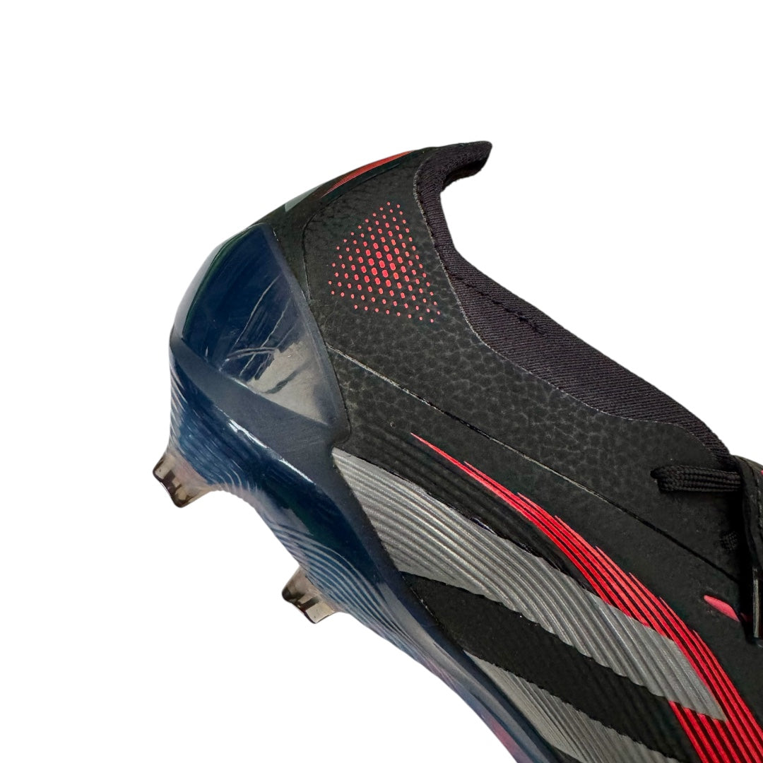 Adidas Predator Elite FT FG - Black/Grey/Red 'Stealth Victory' Pack