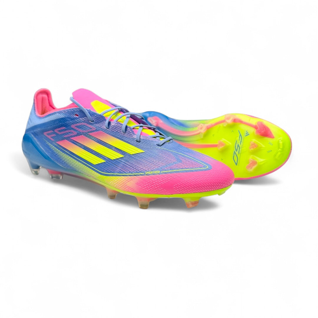 Adidas F50 Elite FG Blue Fusion/Lucid Lemon/Lucid Pink 'Celestial Victory Pack'