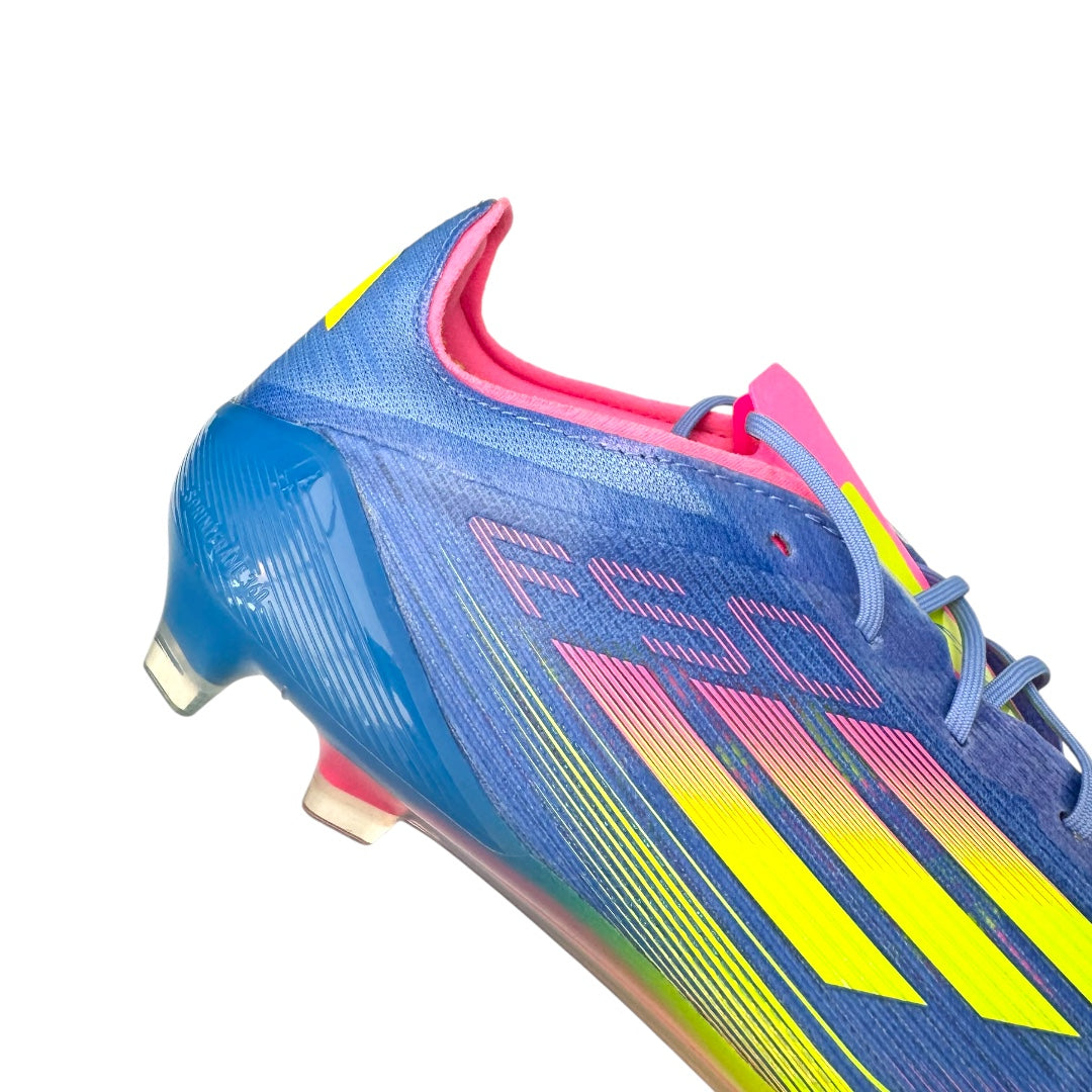 Adidas F50 Elite FG Blue Fusion/Lucid Lemon/Lucid Pink 'Celestial Victory Pack'