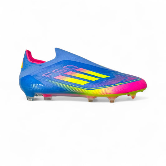Adidas F50 Elite FG Laceless Blue Fusion/Lucid Lemon/Lucid Pink 'Celestial Victory Pack'
