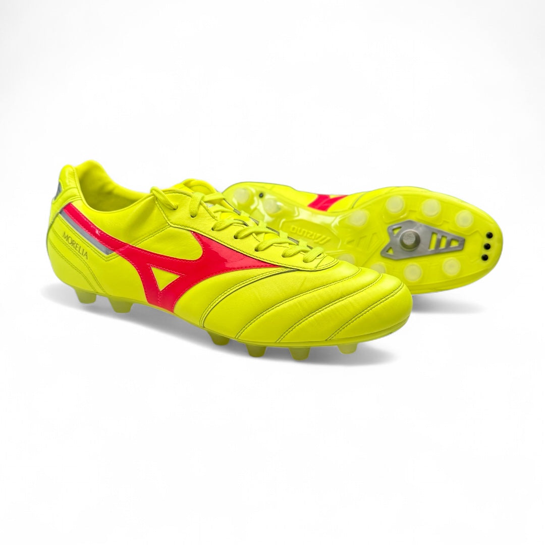 Mizuno Morelia II 2 Made in Japan FG Yellow/Coral