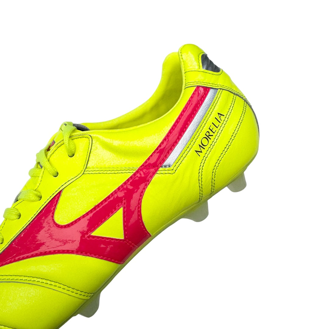 Mizuno Morelia II 2 Made in Japan FG Yellow/Coral