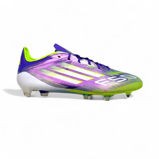Adidas F50 Elite FG Purple Rush/White/Lucid Lemon 'Radiant Blaze Pack'