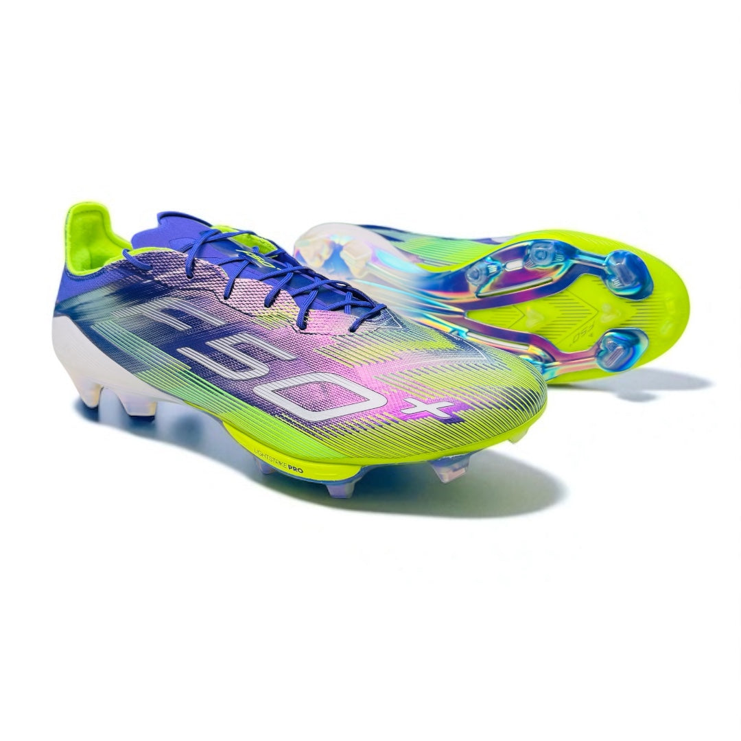 Adidas F50+ Elite FG Purple Rush/White/Lucid Lemon 'Radiant Blaze Pack'