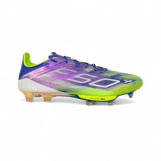 Adidas F50+ Elite FG Purple Rush/White/Lucid Lemon 'Radiant Blaze Pack'