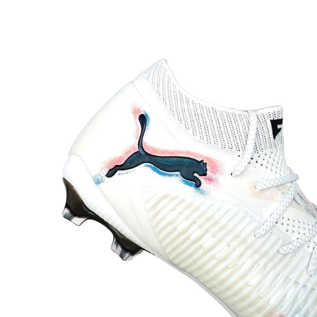 Puma Future 8 Ultimate FG PUMA White-PUMA Black-Glowing Red