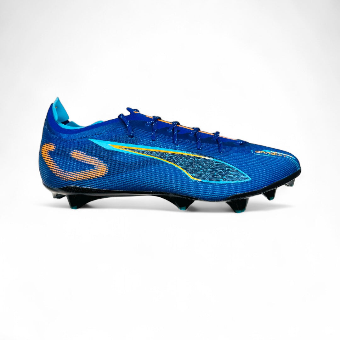 Puma Ultra 5 Carbon Speed (Special Edition) FG Vivid Blue/Heat Fire/Bright Aqua/Puma Black