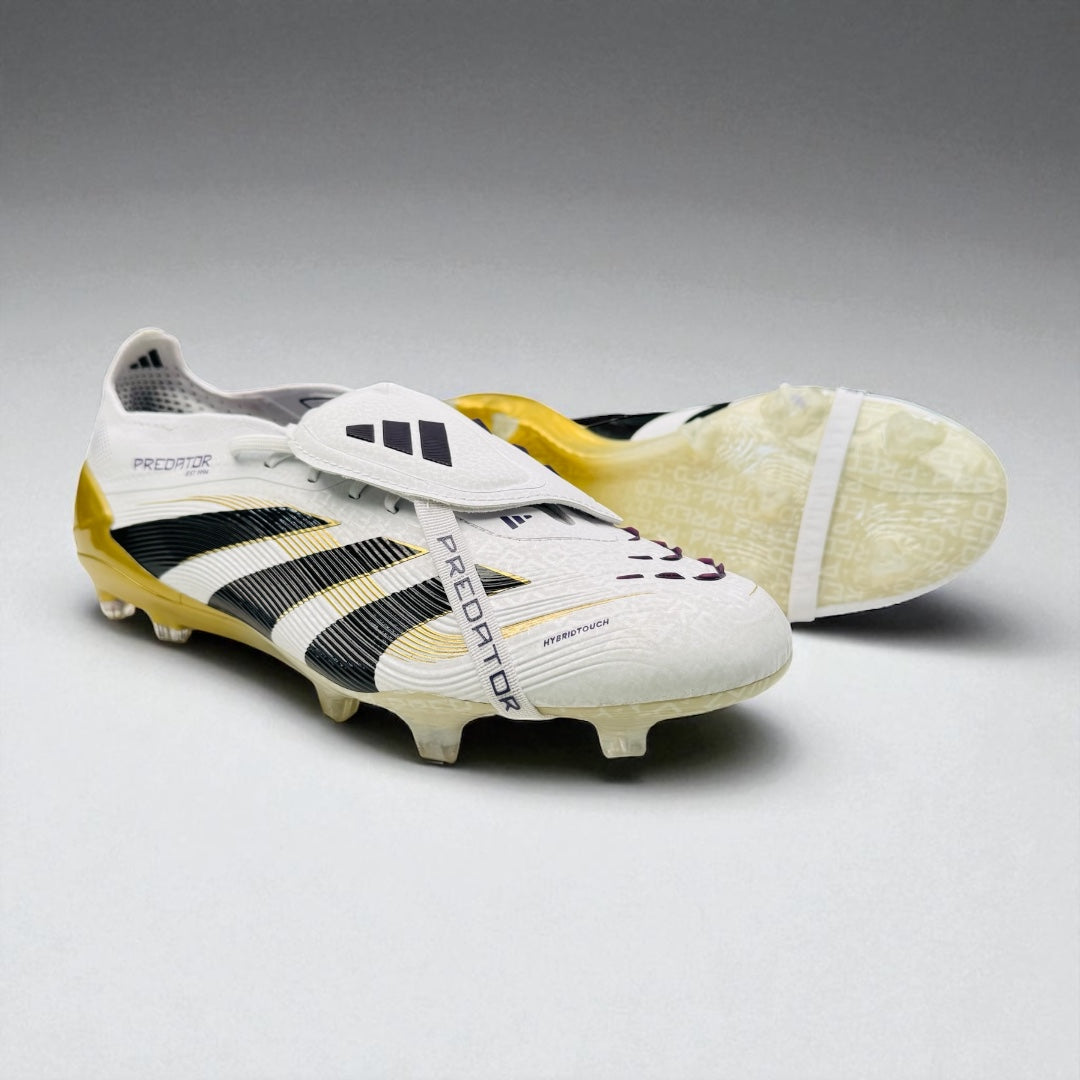 Adidas Predator Elite FT FG 'Road to Glory' Pack - White/Core Black/Met Gold