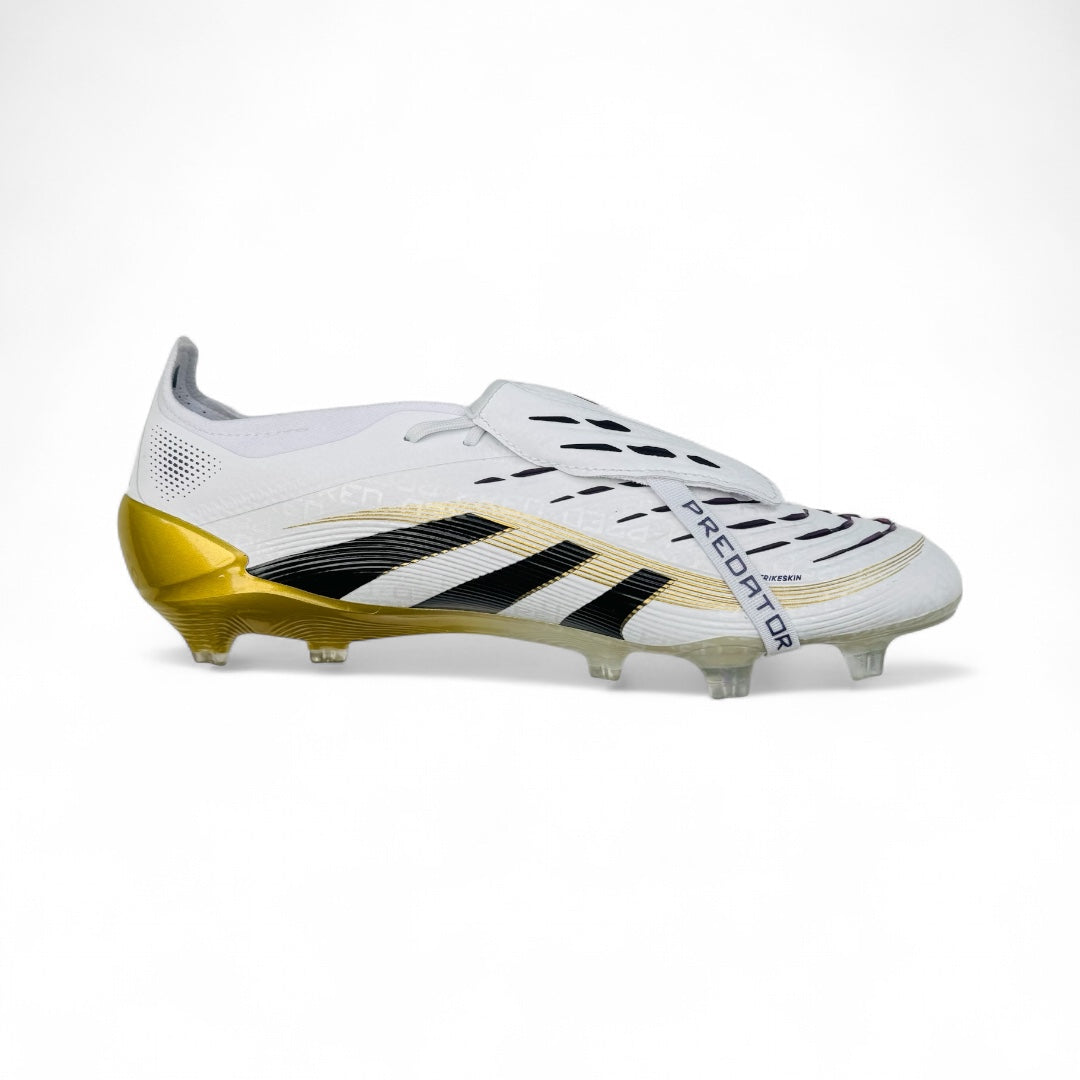 Adidas Predator Elite FT FG 'Road to Glory' Pack - White/Core Black/Met Gold