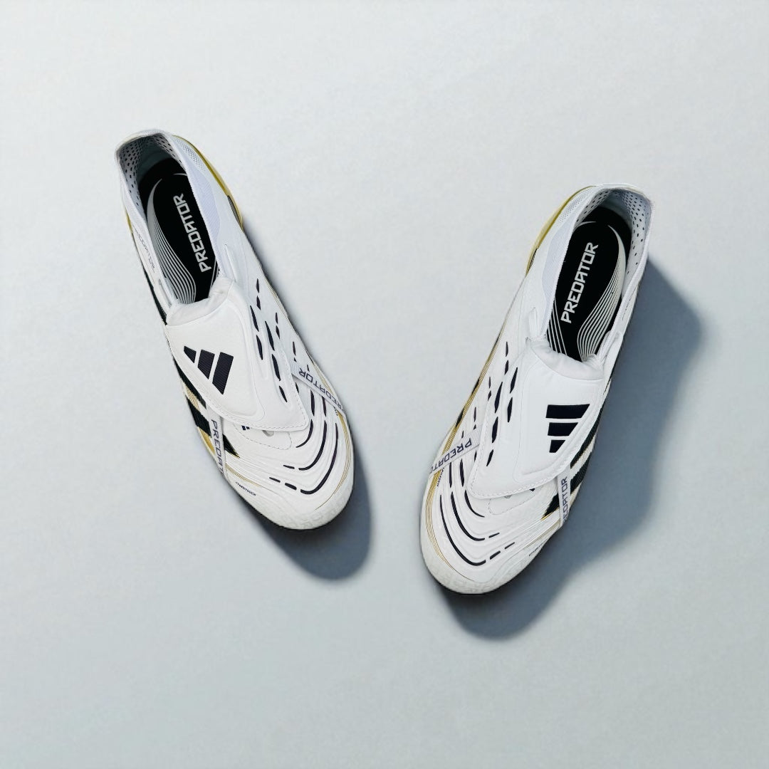 Adidas Predator Elite FT FG 'Road to Glory' Pack - White/Core Black/Met Gold