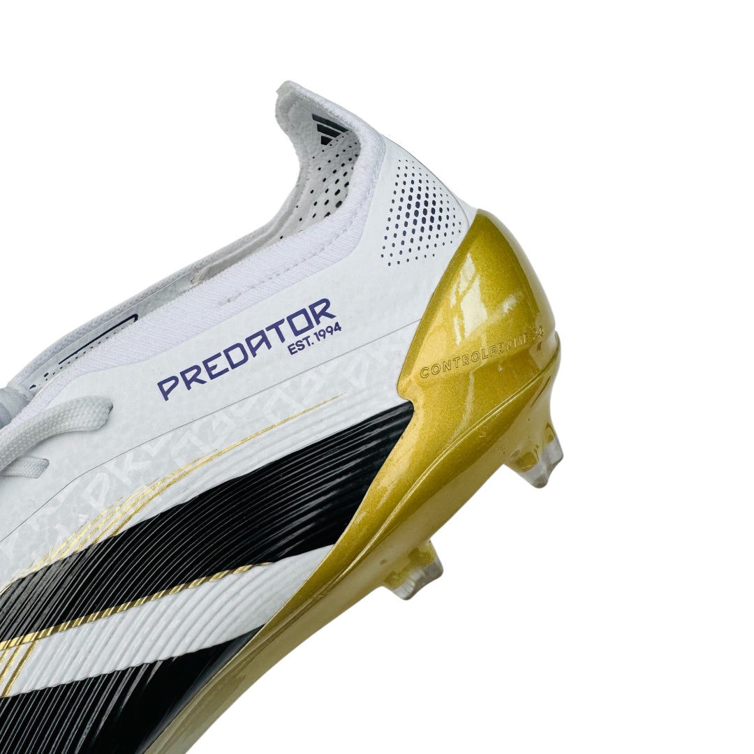 Adidas Predator Elite FT FG 'Road to Glory' Pack - White/Core Black/Met Gold