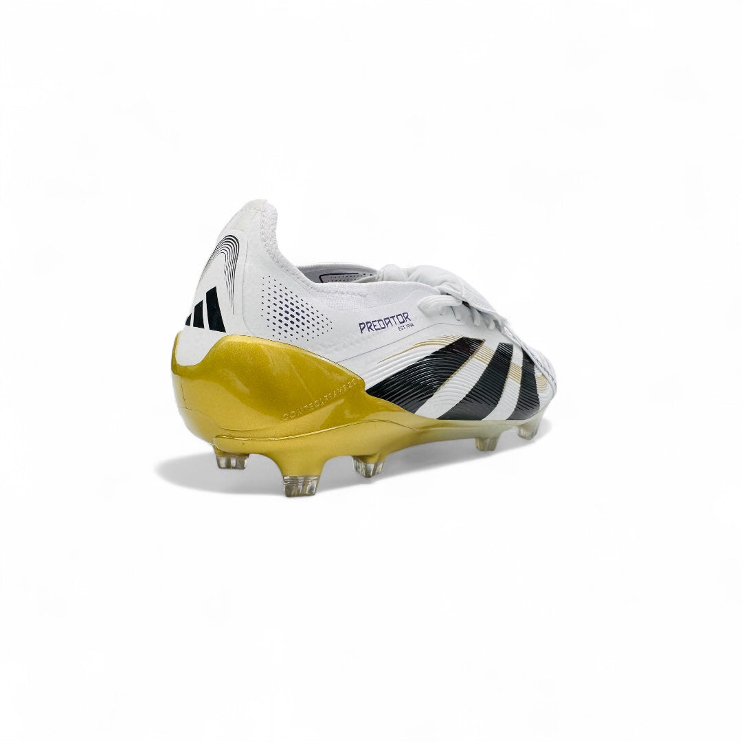 Adidas Predator Elite FT FG 'Road to Glory' Pack - White/Core Black/Met Gold