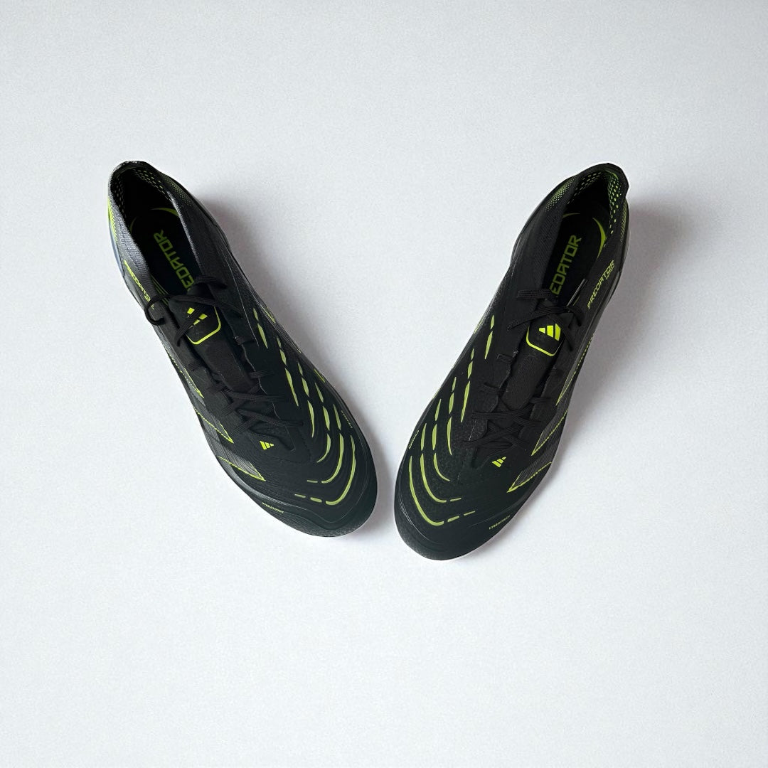 Adidas Predator Elite SG - Core Black/Carbon/Lucid Lemon 'Electric Stealth' Pack