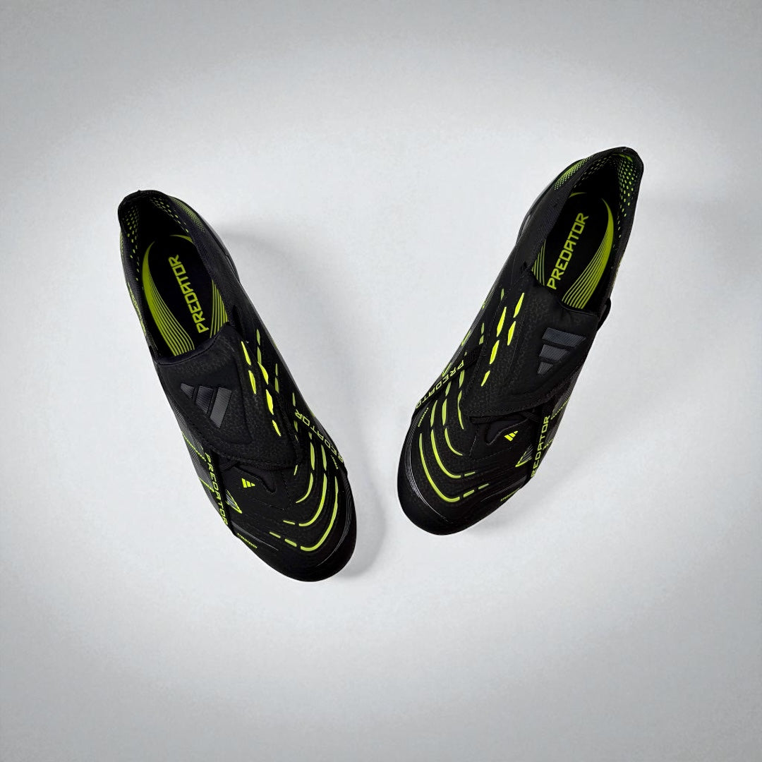 Adidas Predator Elite FT FG - Core Black/Carbon/Lucid Lemon 'Electric Stealth'