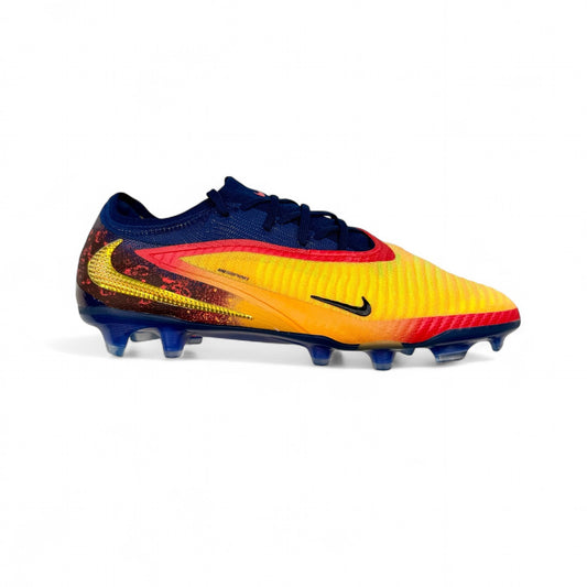 NIKE PHANTOM 6 ELITE LOW X HAALAND FG Laser Orange/Lemon Venom/Blue Void