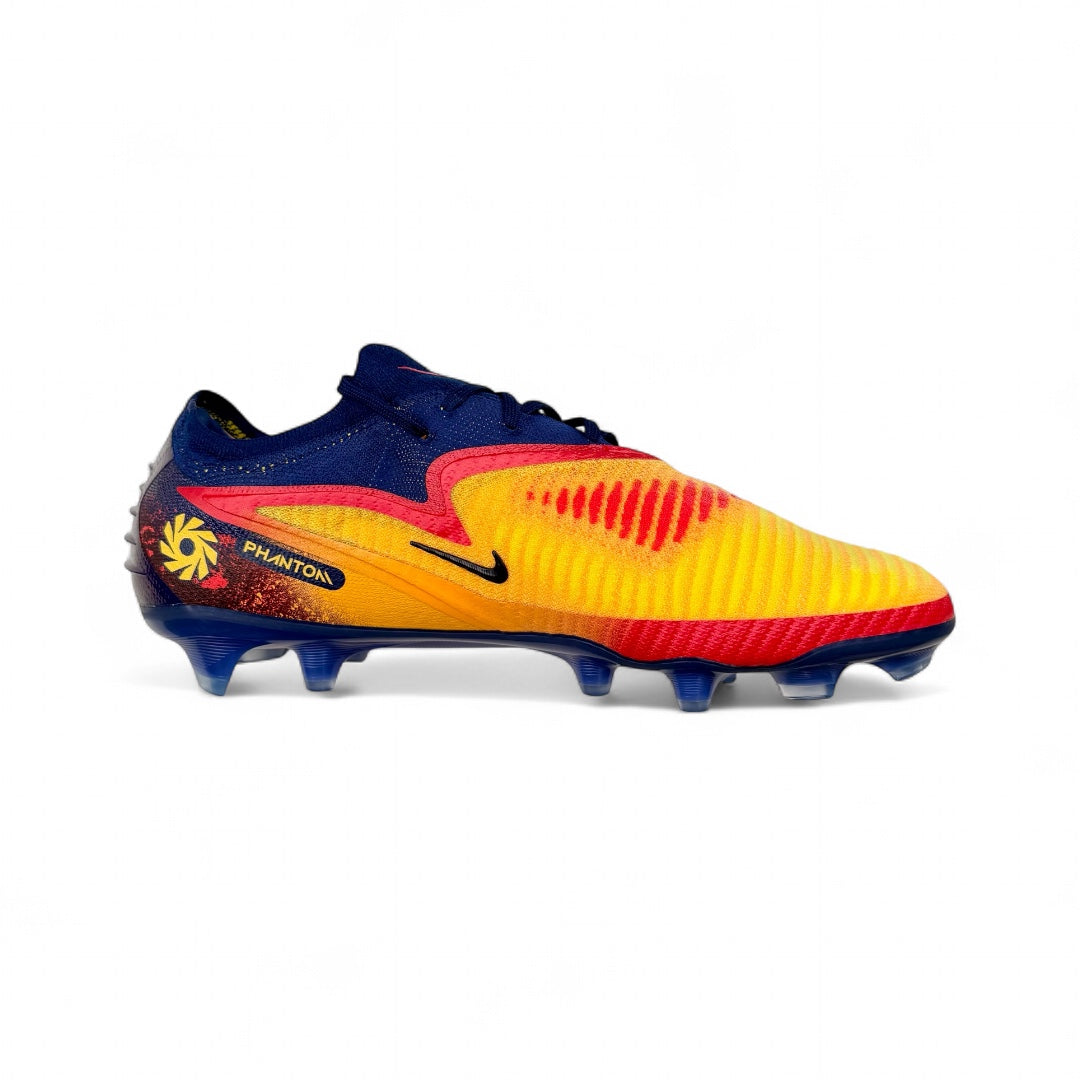 NIKE PHANTOM 6 ELITE LOW X HAALAND FG Laser Orange/Lemon Venom/Blue Void