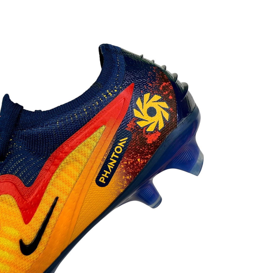 NIKE PHANTOM 6 ELITE LOW X HAALAND FG Laser Orange/Lemon Venom/Blue Void