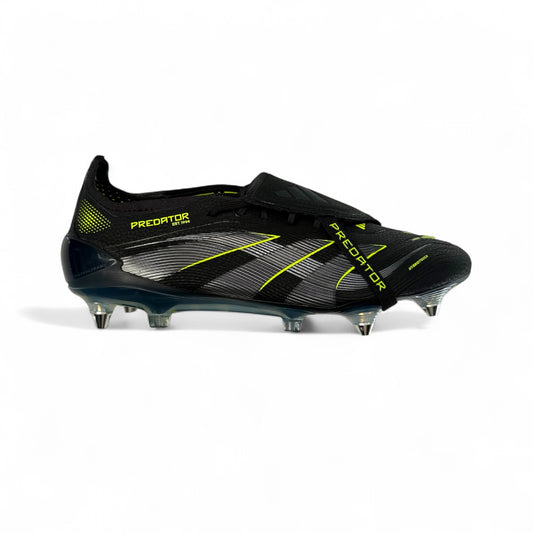Adidas Predator Elite FT SG - Core Black/Carbon/Lucid Lemon 'Electric Stealth' Pack